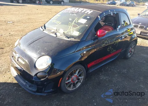 2015 Fiat 500C Abarth из США, поврежденный, VIN 3C3CFFJH2FT501653